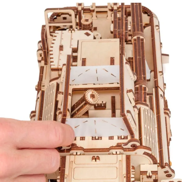Пазл 3D Ewa Toys Harvesting Combine With Grain Header 14+/ Количество деталей: 864 photo 6