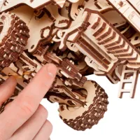 Puzzle 3D Ewa Toys Harvesting Combine With Grain Header 14+/ Numărul de piese: 864 photo 9