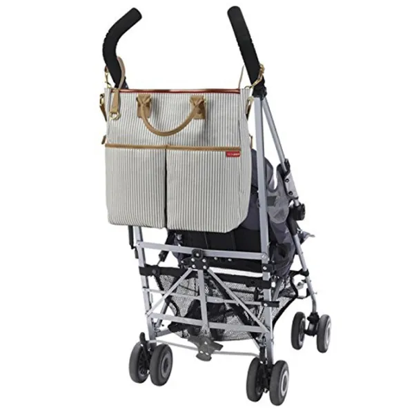 Geantă pentru mămici Skip Hop Duo Editie Speciala French Gray photo 3