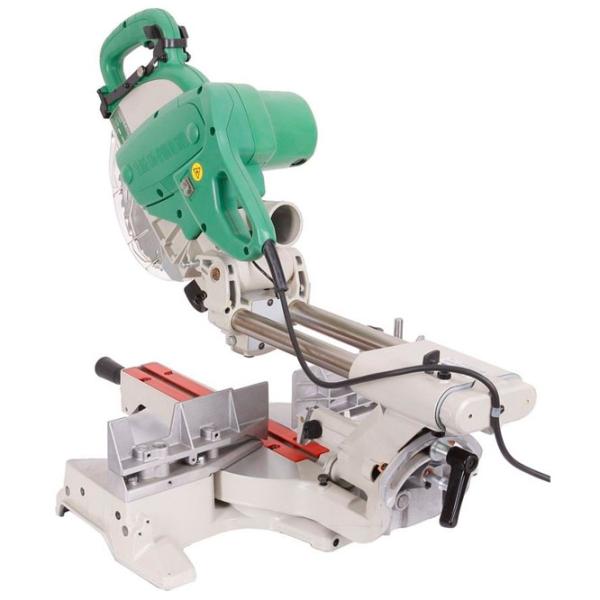 Fierăstrău pentru tăieri înclinate Hikoki C10FSH-LA 255 mm/ Green photo 2