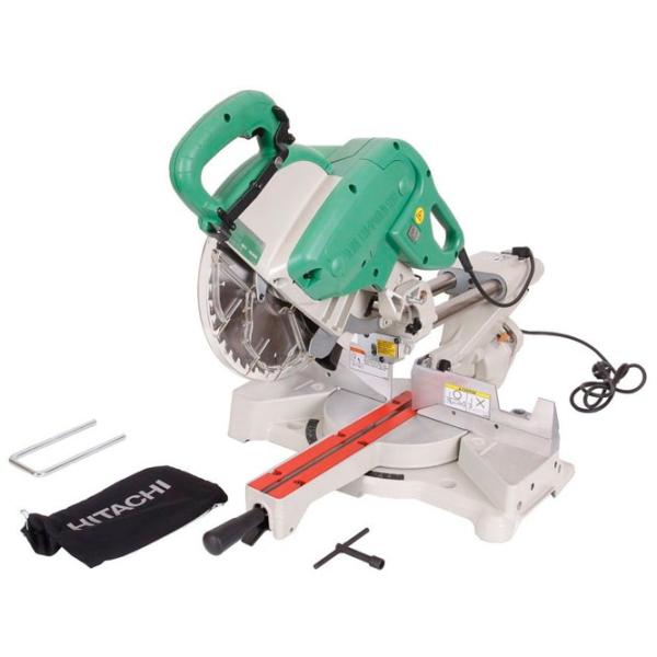 Fierăstrău pentru tăieri înclinate Hikoki C10FSH-LA 255 mm/ Green photo 3