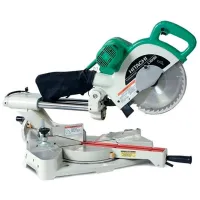 Fierăstrău pentru tăieri înclinate Hikoki C10FSH-LA 255 mm/ Green photo 5