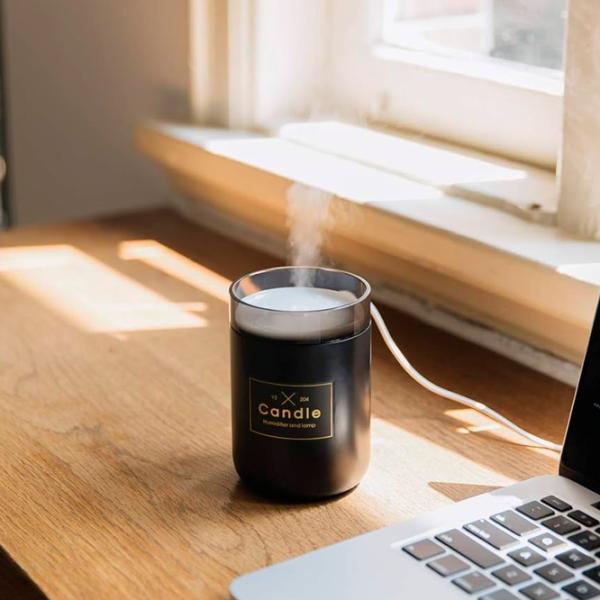 Umidificator de aer Candle 3life-204 Cu aburi/ Black photo 4