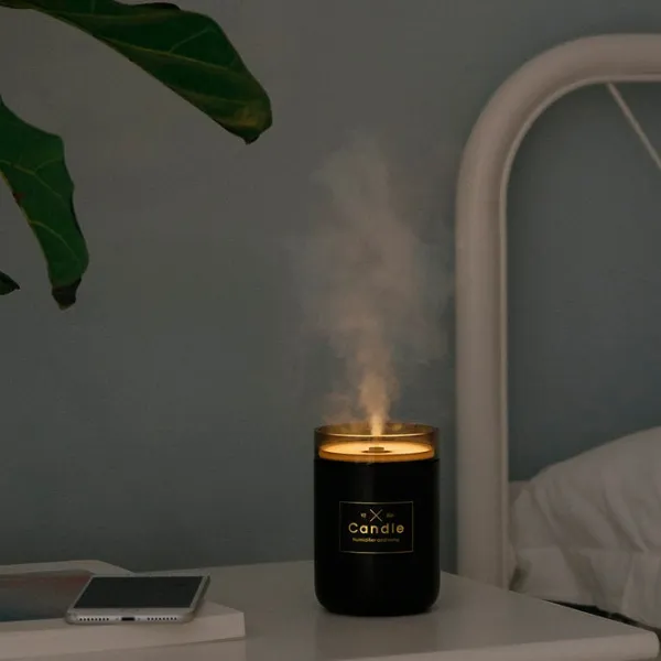 Umidificator de aer Candle 3life-204 Cu aburi/ Black photo 6