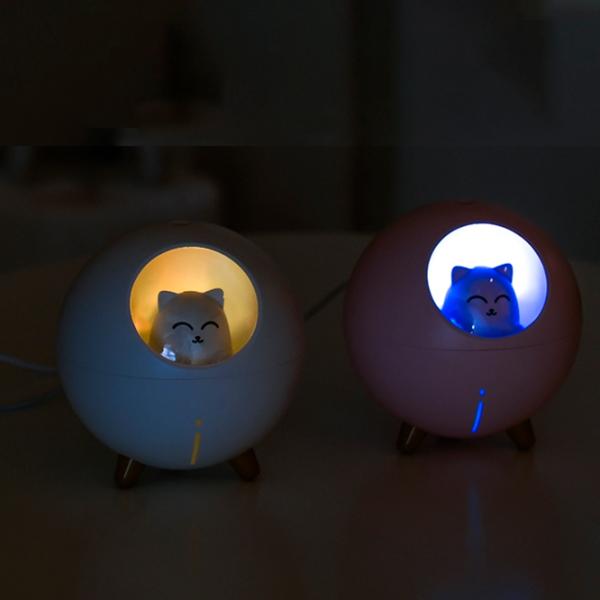 Umidificator de aer Cute Cat WT-TX5 Cu aburi/ Pink photo 5