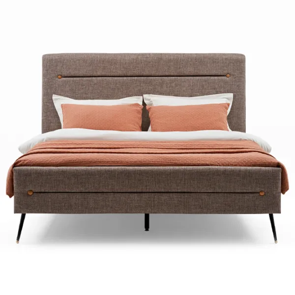 Кровать Dogtas Larina 160 x 200 см/ ЛДСП/ Коричневый photo 2