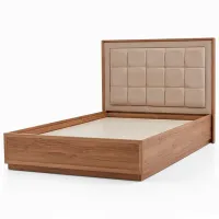Кровать Dogtas Palermo Bedstead 100 x 200 см/ ЛДСП/ Бежевый photo 2