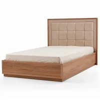 Кровать Dogtas Palermo Bedstead 120 x 200 см/ ЛДСП/ Бежевый photo 3