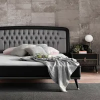 Кровать Dogtas Diamond 180 x 200 см/ МДФ/ Черный photo 2