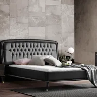 Кровать Dogtas Diamond 180 x 200 см/ МДФ/ Черный photo 6