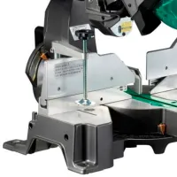 Fierăstrău pentru tăieri înclinate Hikoki C12RSH2 305 mm/ Green photo 3