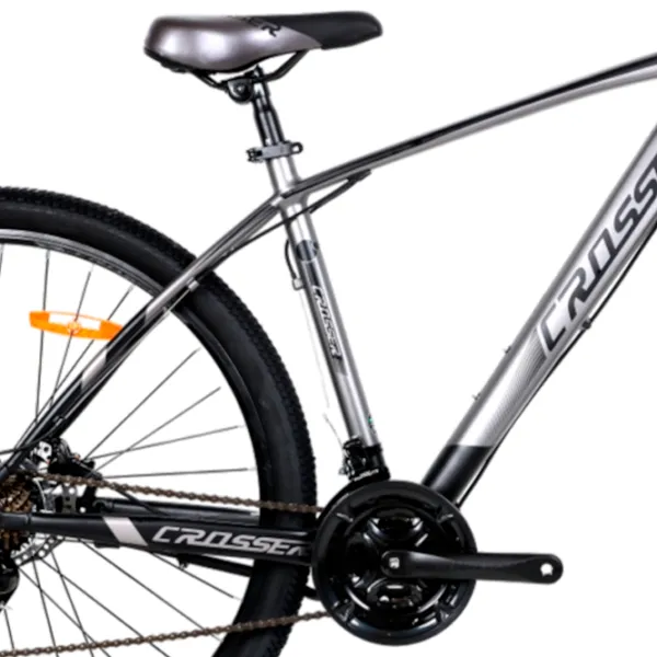 Bicicletă Crosser QUICK 26" 17" Aluminiu/ Black Gray photo 3
