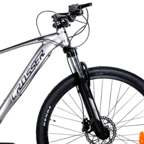 Bicicletă Crosser QUICK 26" 17" Aluminiu/ Black Gray photo 4