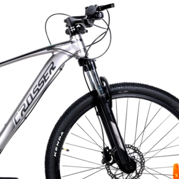 Bicicletă Crosser QUICK 26" 17" Aluminiu/ Black Gray photo 4