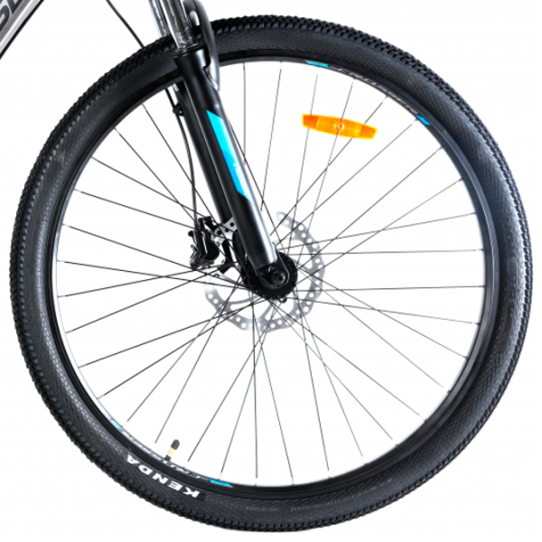 Bicicletă Crosser QUICK 29" 19" Aluminiu/ Gray Blue photo 5 Bicicletă Crosser QUICK 29" 19" Aluminiu/ Gray Blue photo 5