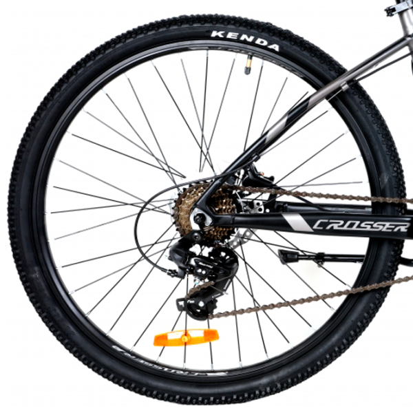 Bicicletă Crosser X880 26" 15.5" Aluminiu/ Gray Black photo 2