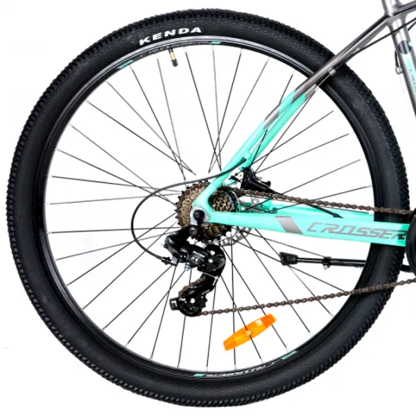 Bicicletă Crosser X880 29" 17" Aluminiu/ Gray Green photo 2