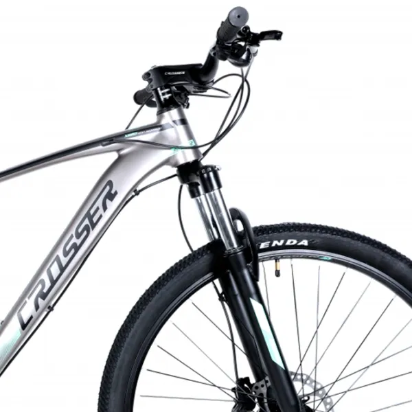 Bicicletă Crosser X880 29" 17" Aluminiu/ Gray Green photo 4