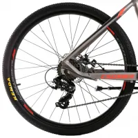 Велосипед Crosser Solo 29" 19" Алюминий/ Серый Красный photo 2