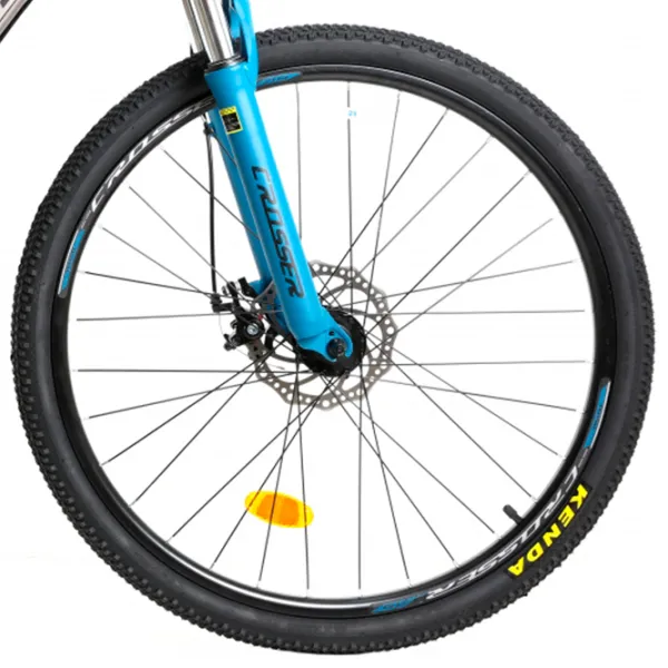 Bicicletă Crosser Solo 27.5" 21" Aluminiu/ Gray Blue photo 5