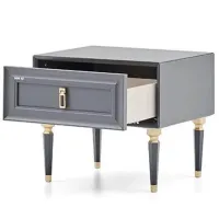 Тумбочки Dogtas Lorenta 46.7см x 53.8см x 44.5см/ МДФ/ Антрацит photo 2