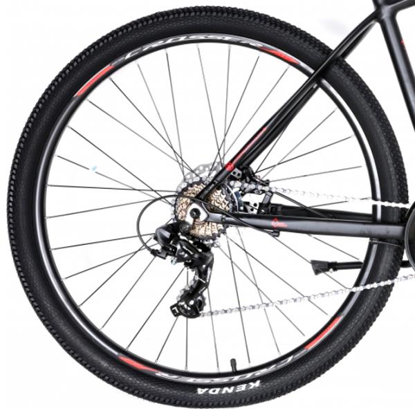 Bicicletă Crosser MT-041 27.5" 19" Aluminiu/ Black Red photo 2