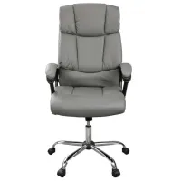 Fotoliu de birou DecoPrim BX-3008 Piele artificială/ Gray photo 2