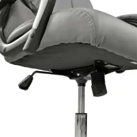 Fotoliu de birou DecoPrim BX-3008 Piele artificială/ Gray photo 6