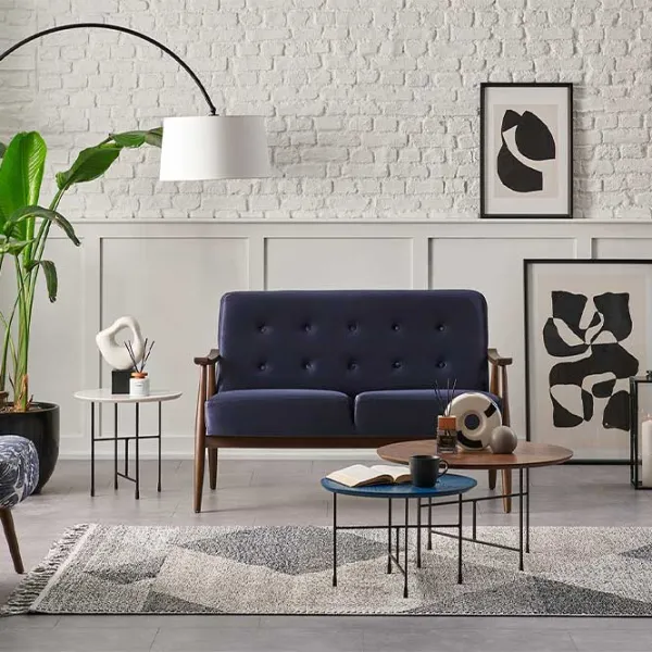 Диван Dogtas Nadia (3120011257) Велюр/ Темно-синий photo 5