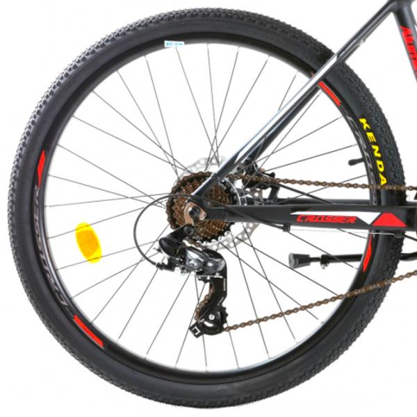 Bicicletă Crosser MT-036 26" 17" Aluminiu/ Black Red photo 2