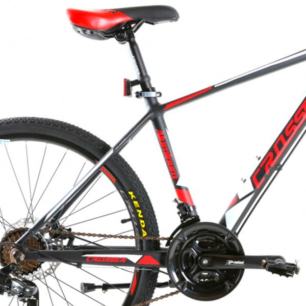 Bicicletă Crosser MT-036 26" 17" Aluminiu/ Black Red photo 3