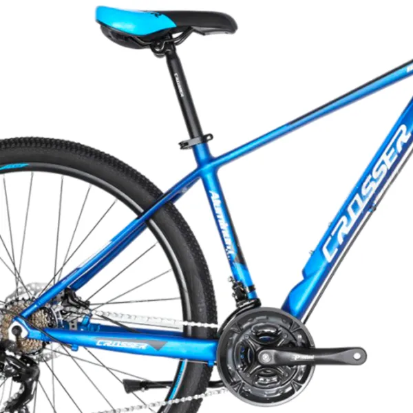 Bicicletă Crosser MT-036 29" 19" Aluminiu/ Black Blue photo 3 Bicicletă Crosser MT-036 29" 19" Aluminiu/ Black Blue photo 3