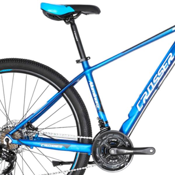 Bicicletă Crosser MT-036 29" 19" Aluminiu/ Black Blue photo 3 Bicicletă Crosser MT-036 29" 19" Aluminiu/ Black Blue photo 3
