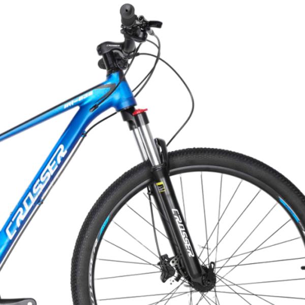 Bicicletă Crosser MT-036 29" 19" Aluminiu/ Black Blue photo 4 Bicicletă Crosser MT-036 29" 19" Aluminiu/ Black Blue photo 4