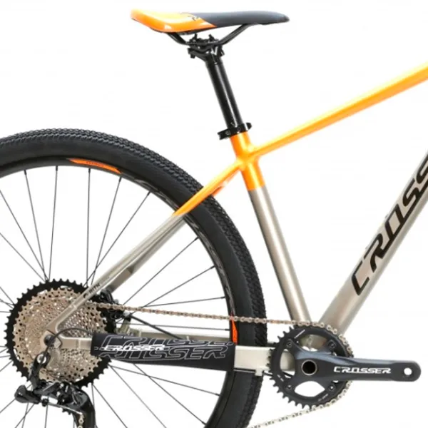 Bicicletă Crosser MT-036 29" 19" Aluminiu/ Black Orange photo 3