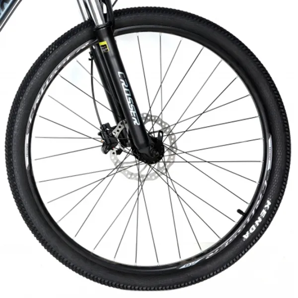 Bicicletă Crosser MT-042 27.5" 17.5" Aluminiu/ Black Gray photo 5