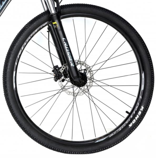 Bicicletă Crosser MT-042 27.5" 17.5" Aluminiu/ Black Gray photo 5