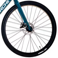 Bicicletă Crosser POINT 700C 29" 17" Aluminiu/ Green White photo 5