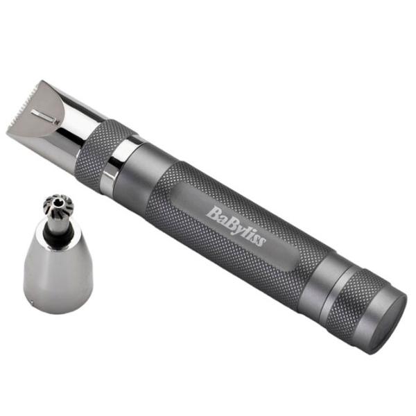 Trimmer de nas şi urechi Babyliss E116E Gray photo 2