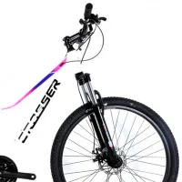Bicicletă Crosser X100 27.5" 15" Aluminiu/ White Pink photo 3