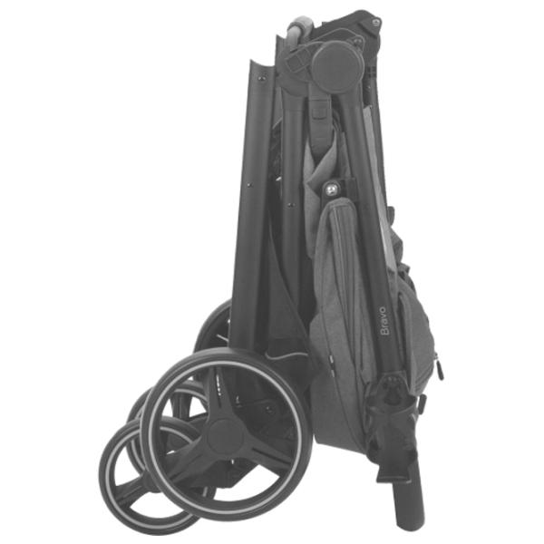 Cărucior pentru copil Carrello Bravo 2024 1058006-5/ Black photo 4