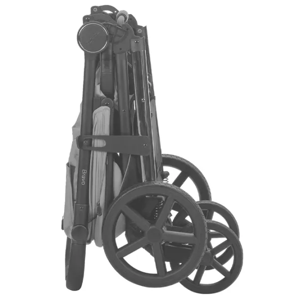Детская коляска Carrello Bravo Plus 2024 1058009-6/ Серый photo 4