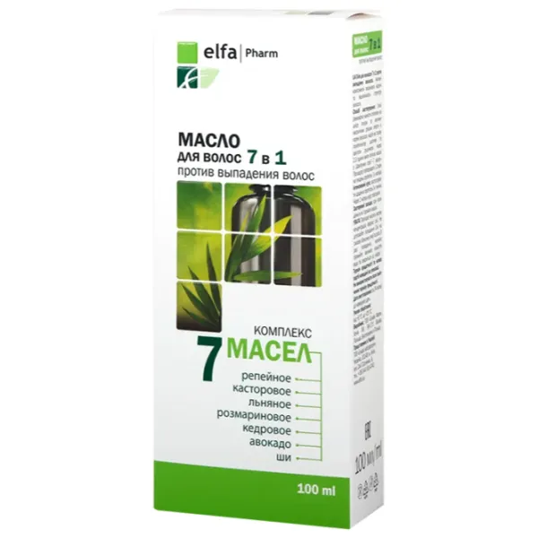 Balsam pentru păr Elfa 7 uleiuri 100 ml photo 2 Balsam pentru păr Elfa 7 uleiuri 100 ml photo 2