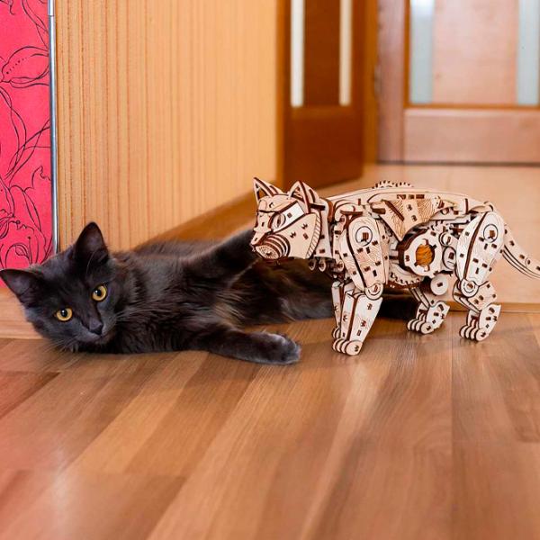 Puzzle 3D Ewa Toys Wild Cat 14+/ Numărul de piese: 508 photo 7