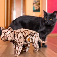 Puzzle 3D Ewa Toys Wild Cat 14+/ Numărul de piese: 508 photo 8