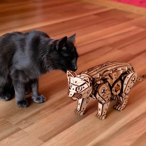 Puzzle 3D Ewa Toys Wild Cat 14+/ Numărul de piese: 508 photo 10