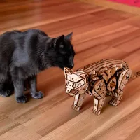 Puzzle 3D Ewa Toys Wild Cat 14+/ Numărul de piese: 508 photo 9