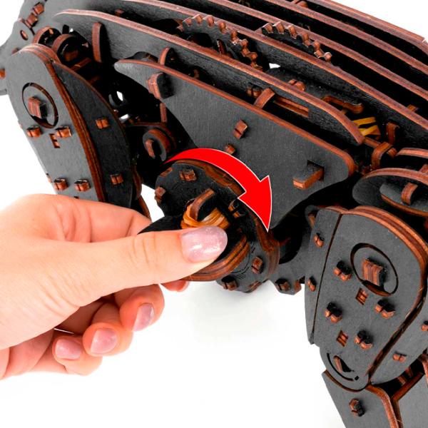 Puzzle 3D Ewa Toys Black Cat 14+/ Numărul de piese: 508 photo 2