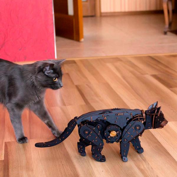 Puzzle 3D Ewa Toys Black Cat 14+/ Numărul de piese: 508 photo 5