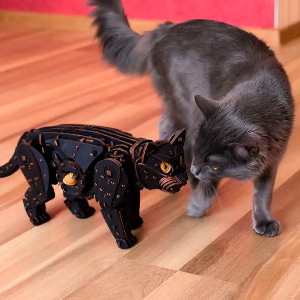 Puzzle 3D Ewa Toys Black Cat 14+/ Numărul de piese: 508 photo 6
